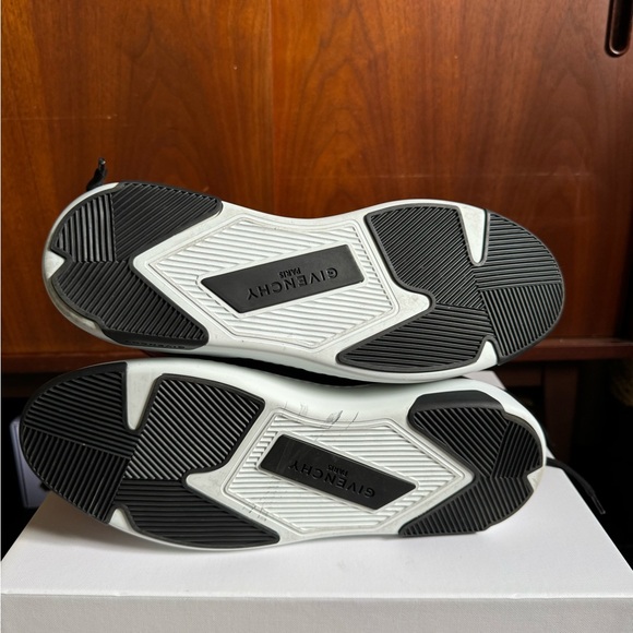 Givenchy Black and Red Wing High Top Sneakers - Picture 8 of 11